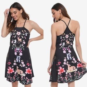 NWOT Disney Bambi Racerback Summer Dress